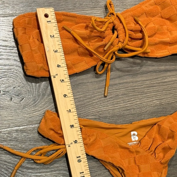 Blackbough Orange Bikini Set